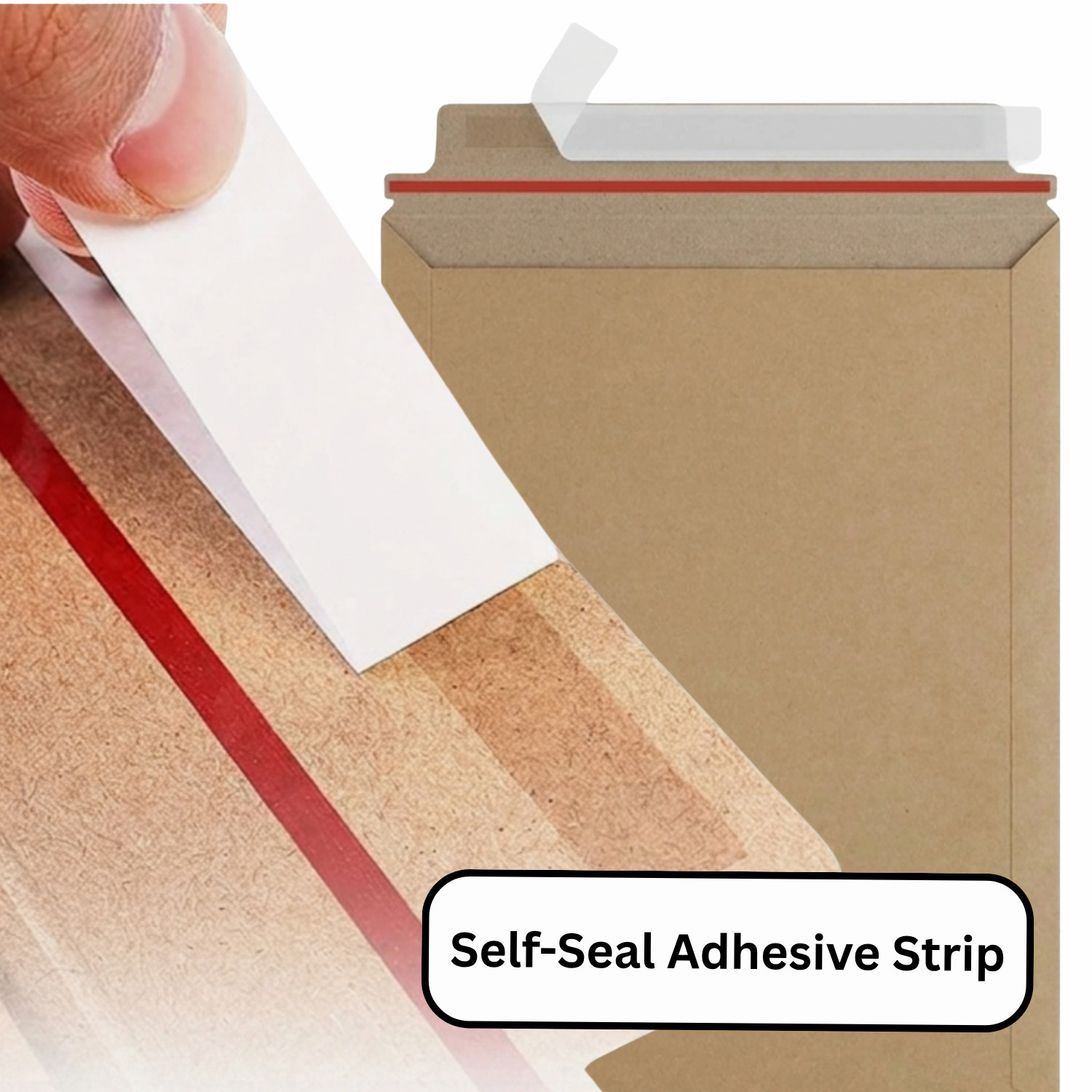 9.75″ x 12.25″ Rigid Photo Document Mailers Shipping Envelopes Kraft 100 Pieces