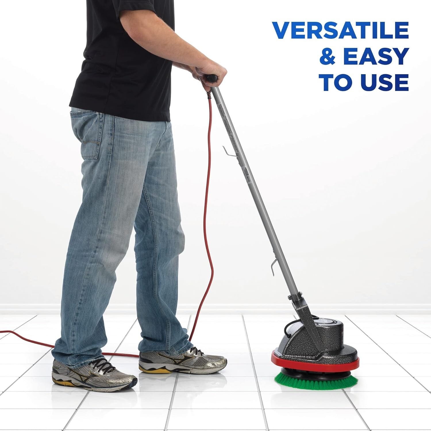 Commercial Orbiter Hard Floor Cleaner Machine, Multi-Purpose Floor Cleaning, Ran