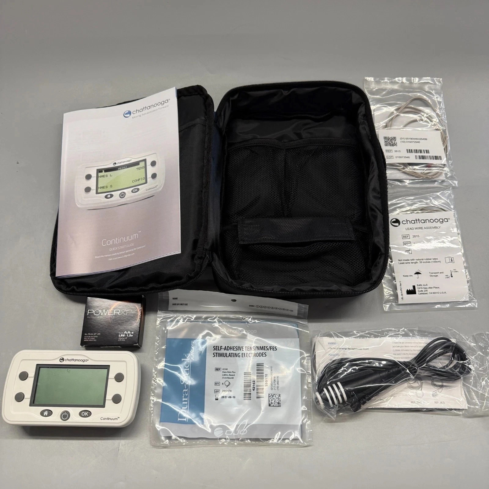 Genuie New Chattanooga Continuum Kit 2600-KIT Therapy Medical Accessory New