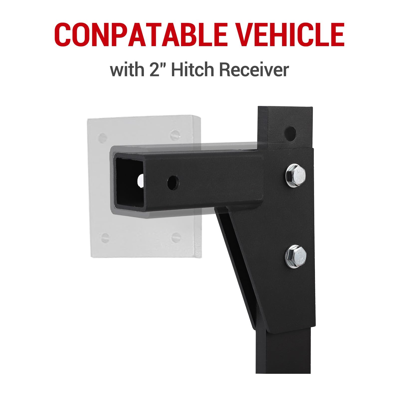 18” Scarifier Shank Hitch Mounted Trencher w/ 2 Replace Teeth Fit 2″ Receiver