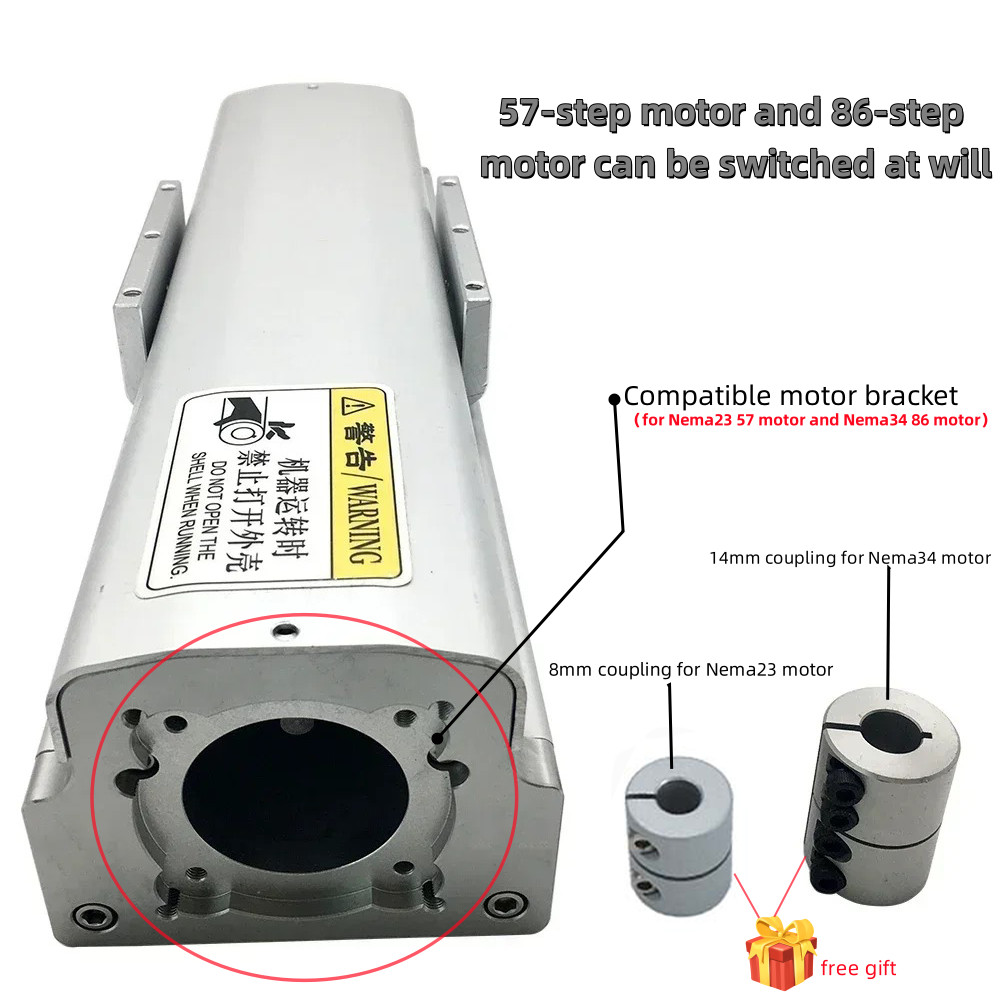Heavy Duty Fully Sealed Ball Screw Slide Table 100-220lb CNC Linear Module Stage