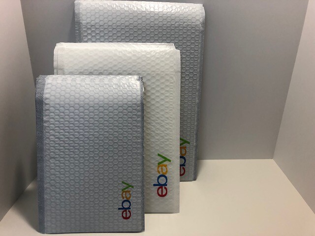 eBay Shipping Supplies Starter Kit – 15 Padded Airjackets Bubble Mailers 3 sizes