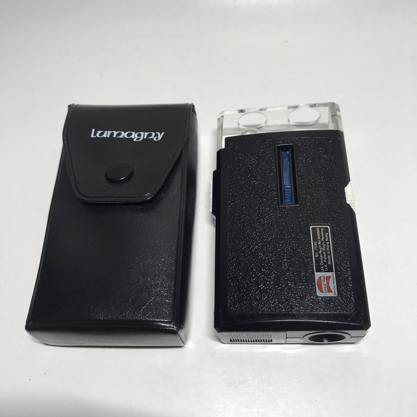 Lumagny Pocket Microscope 40X Illuminated Model 7530 – Made in Hong Kong