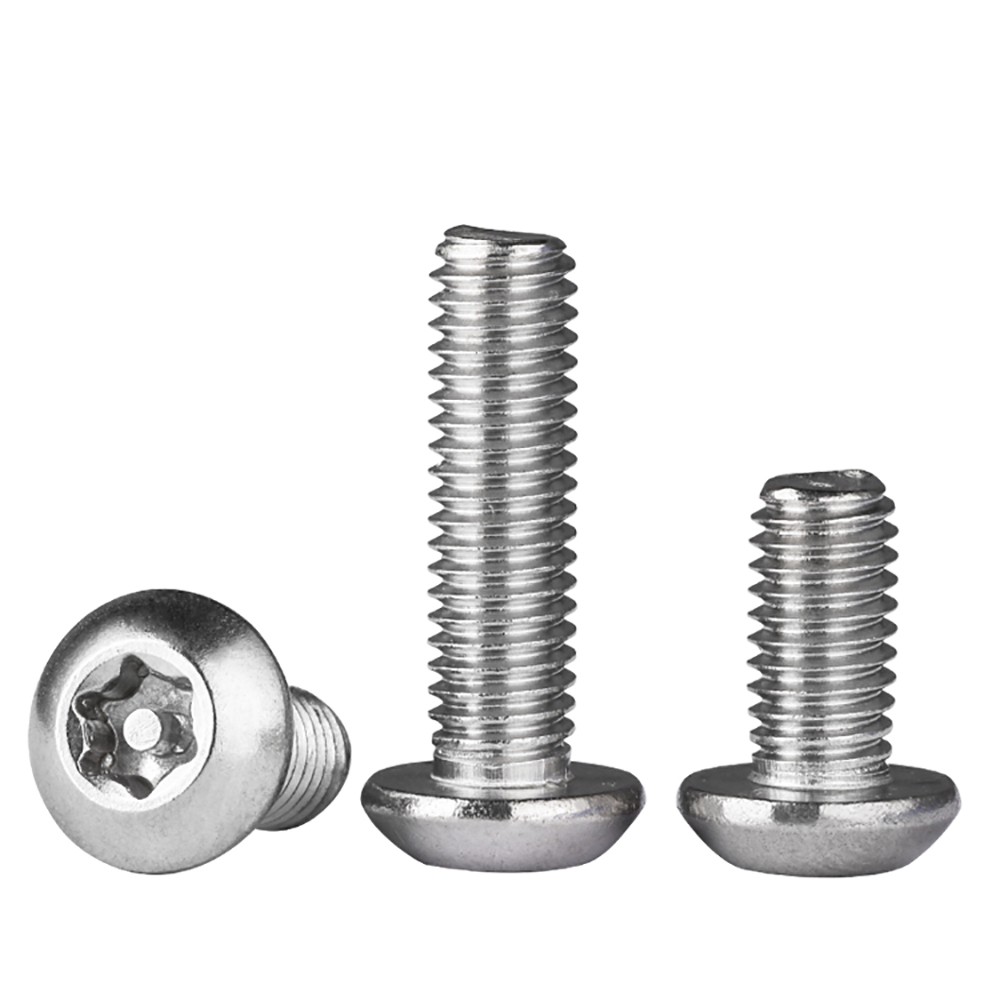 Security Screws A2 Stainless Steel Socket Button Torx Pin M3 M4 M5 M6 M8 M10