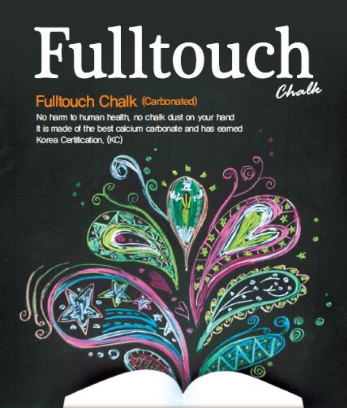 HAGOROMO Fulltouch 5Colors Luminous Chalk 1 Box [5 Pcs / 5 color mix]