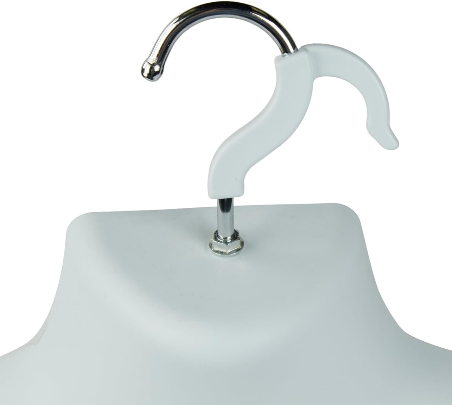 Lot of 2 White Man’s Shirt Torso Forms Fits S – L Hanging Male Mannequin Molded