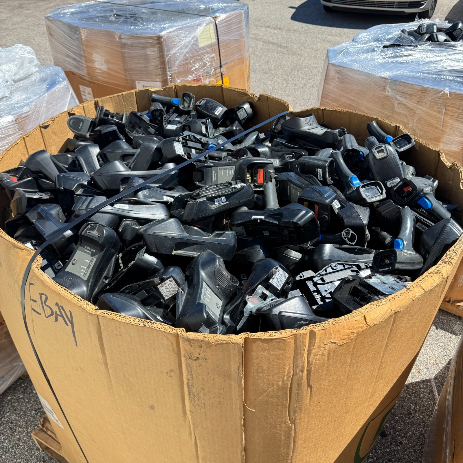 ✅LOT OF 1000 Datalogic POWERSCAN PM9501 Wireless Barcode Scanner & BC9030 Base