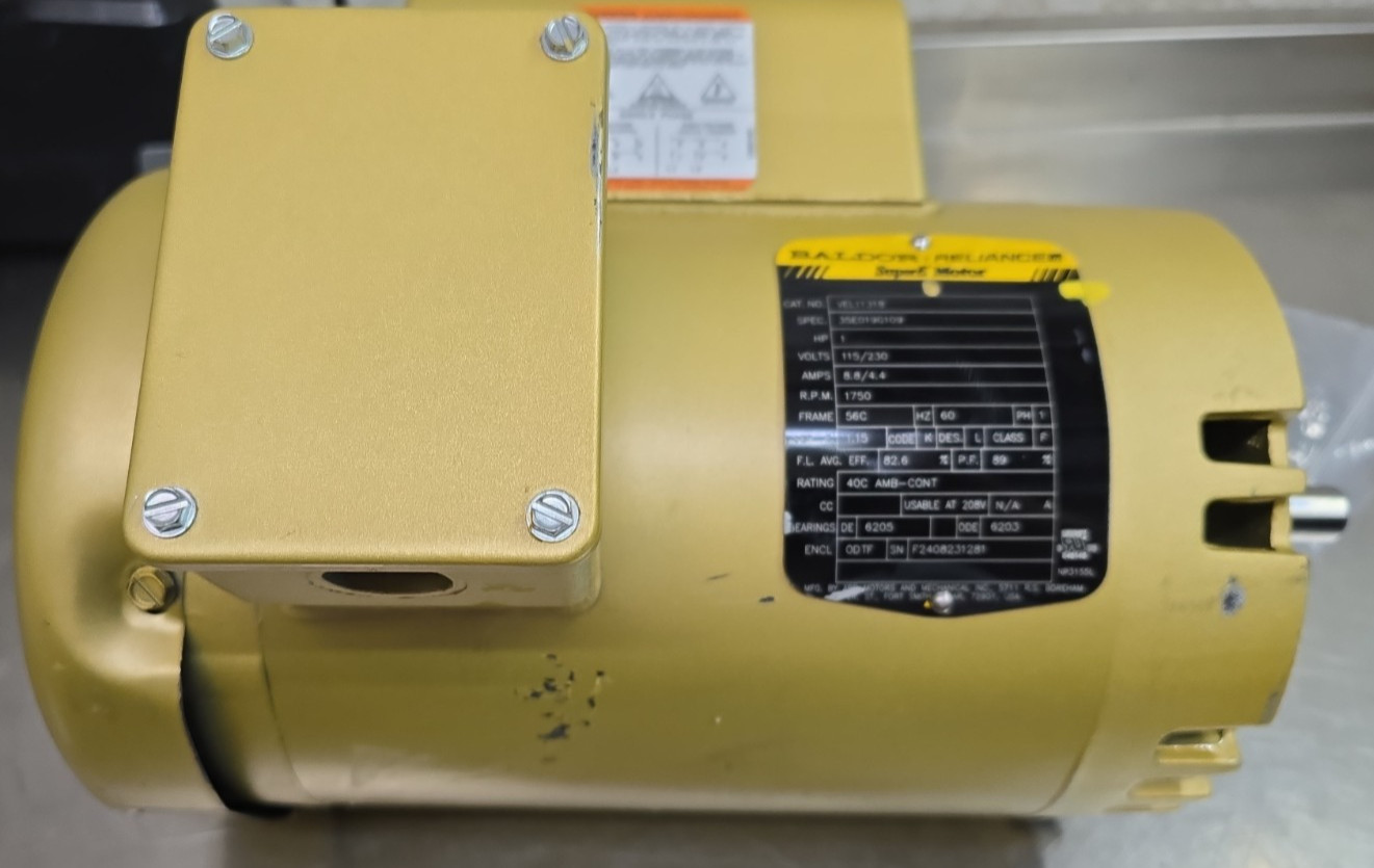 Baldor Reliance Super E. 1HP VEL11318