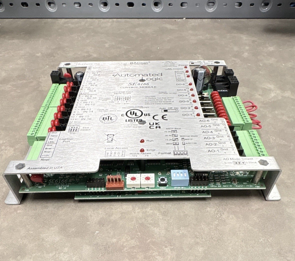 Automated Logic SE6166 BACnet Control Module 24VAC Corded Electric