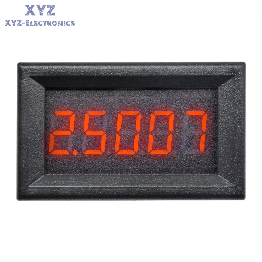 DC 0-4.3000-33.000V 5 Digit LED Digital Voltage Panel Meter Voltmeter Red Blue
