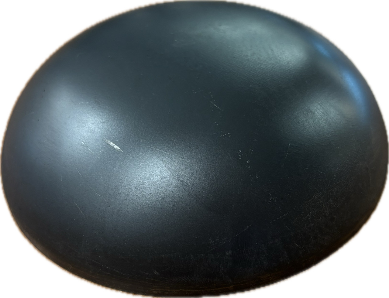 Pipe caps: domed steel weld on 4 1/2″