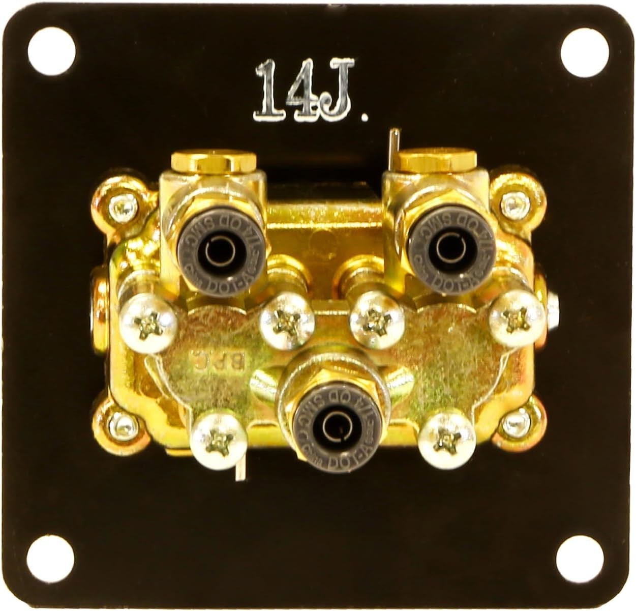 3-Inch 4-Way Air Control Valve with Locking Neutral – Durable Chrome Finish