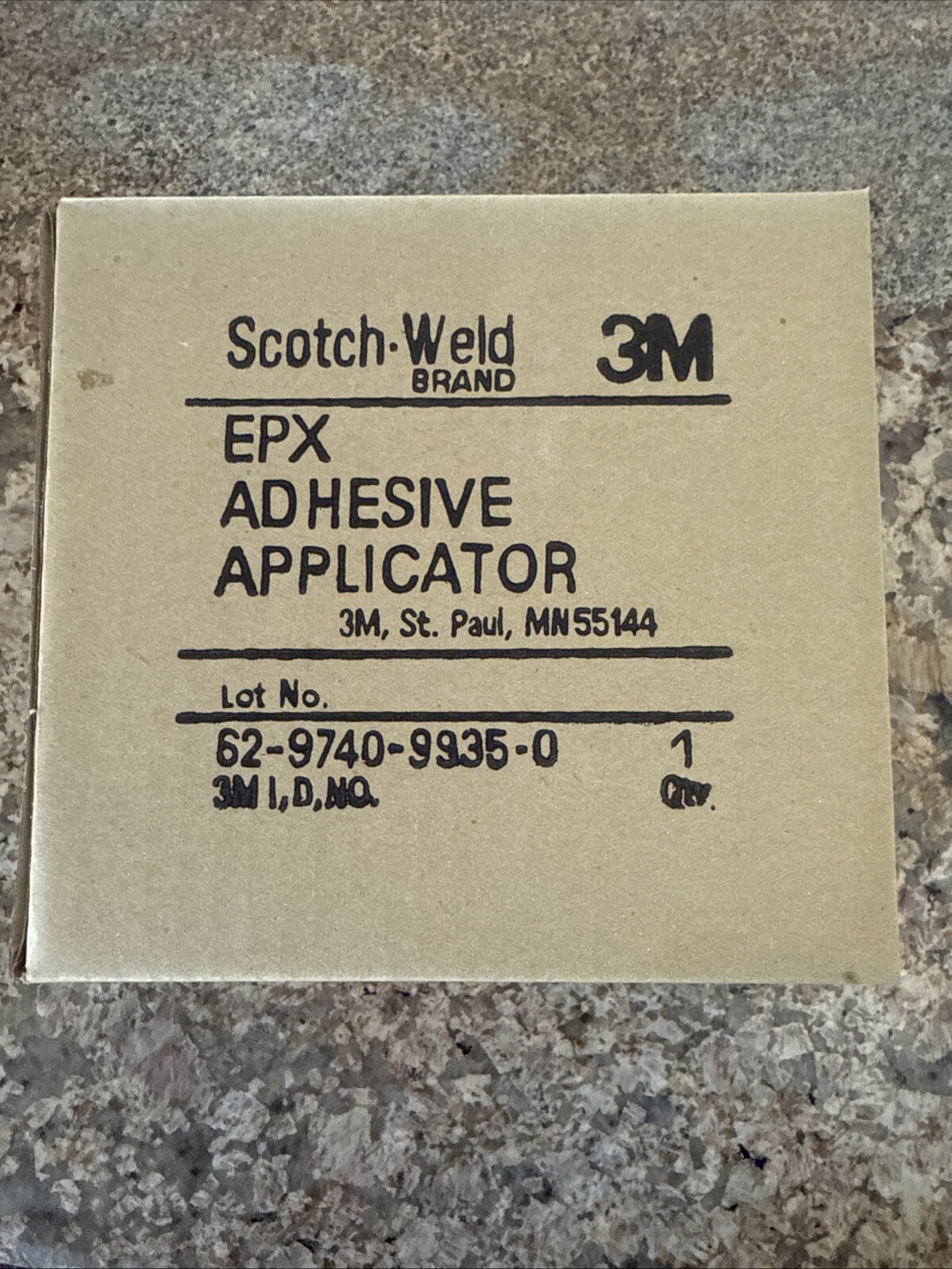 1 NEW! 3M Scotch-Weld EPX Adhesive Applicator 62-9740-9935-0