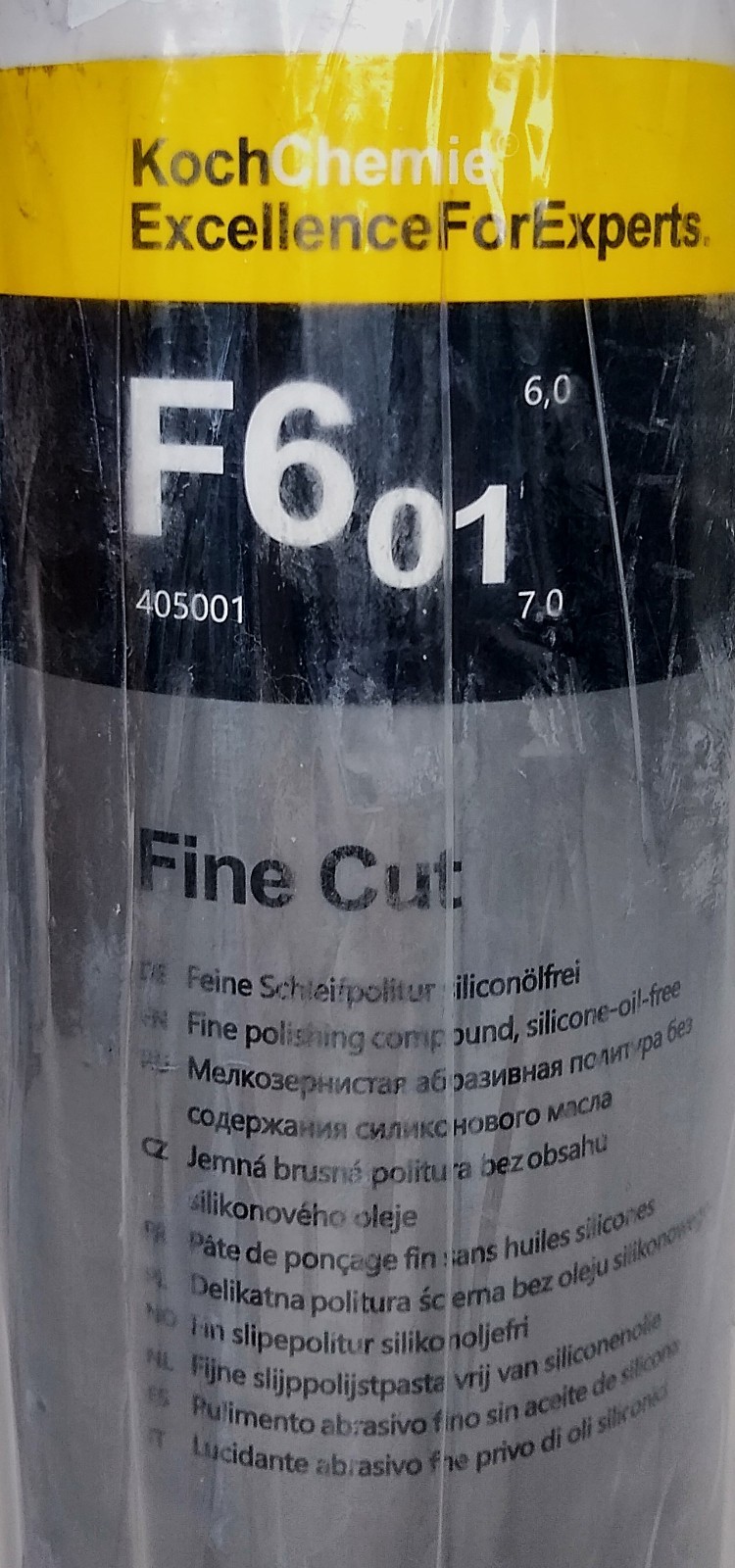 KochChemie F6.01 Fine Cut Polish Silicone-Oil-Free Compound, All Paint Types 1L