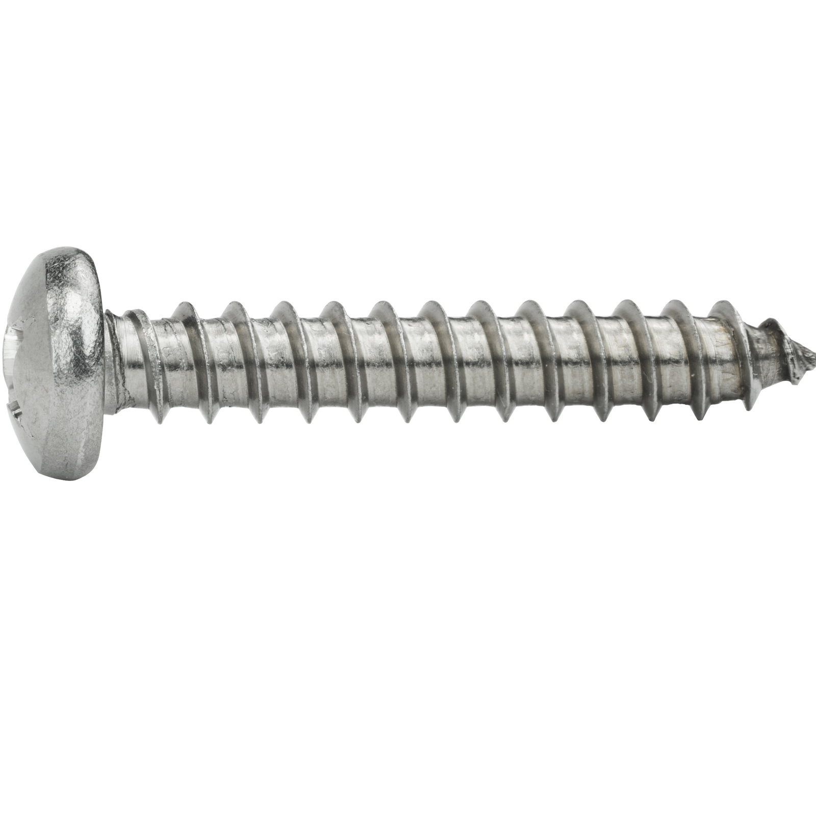 #4 Phillips Pan Head Sheet Metal Screws Self Tapping Stainless Steel All Lengths