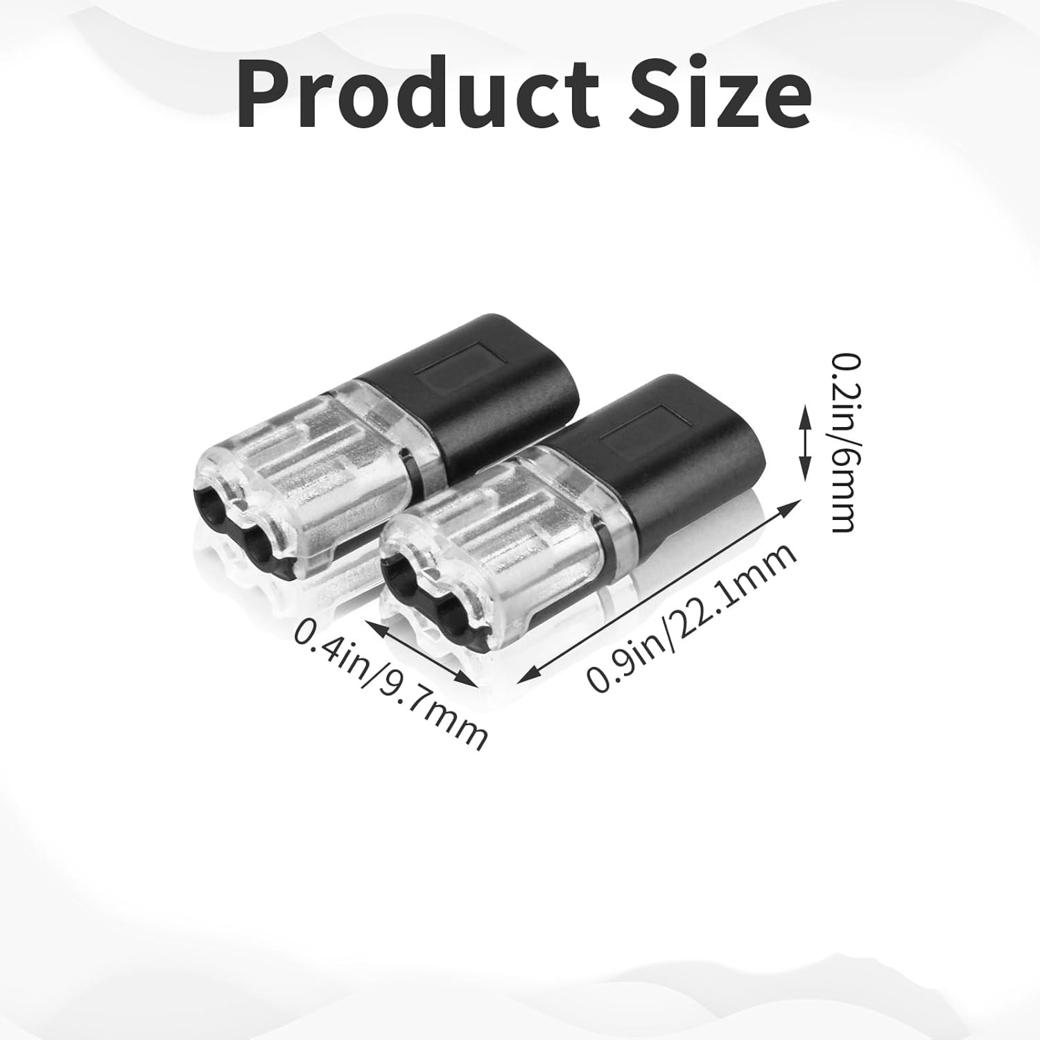 2 Pin Waterproof Electrical Connector Car Automotive Wire Plug Terminal LOT