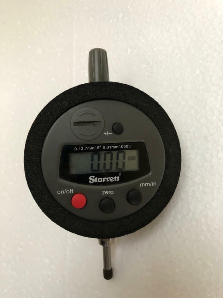 STARRETT 3600-5 DIGITAL DIAL GAUGE INDICATOR 0-12.7MM/ 0.5″ 0.01 MM/ 0.0005″