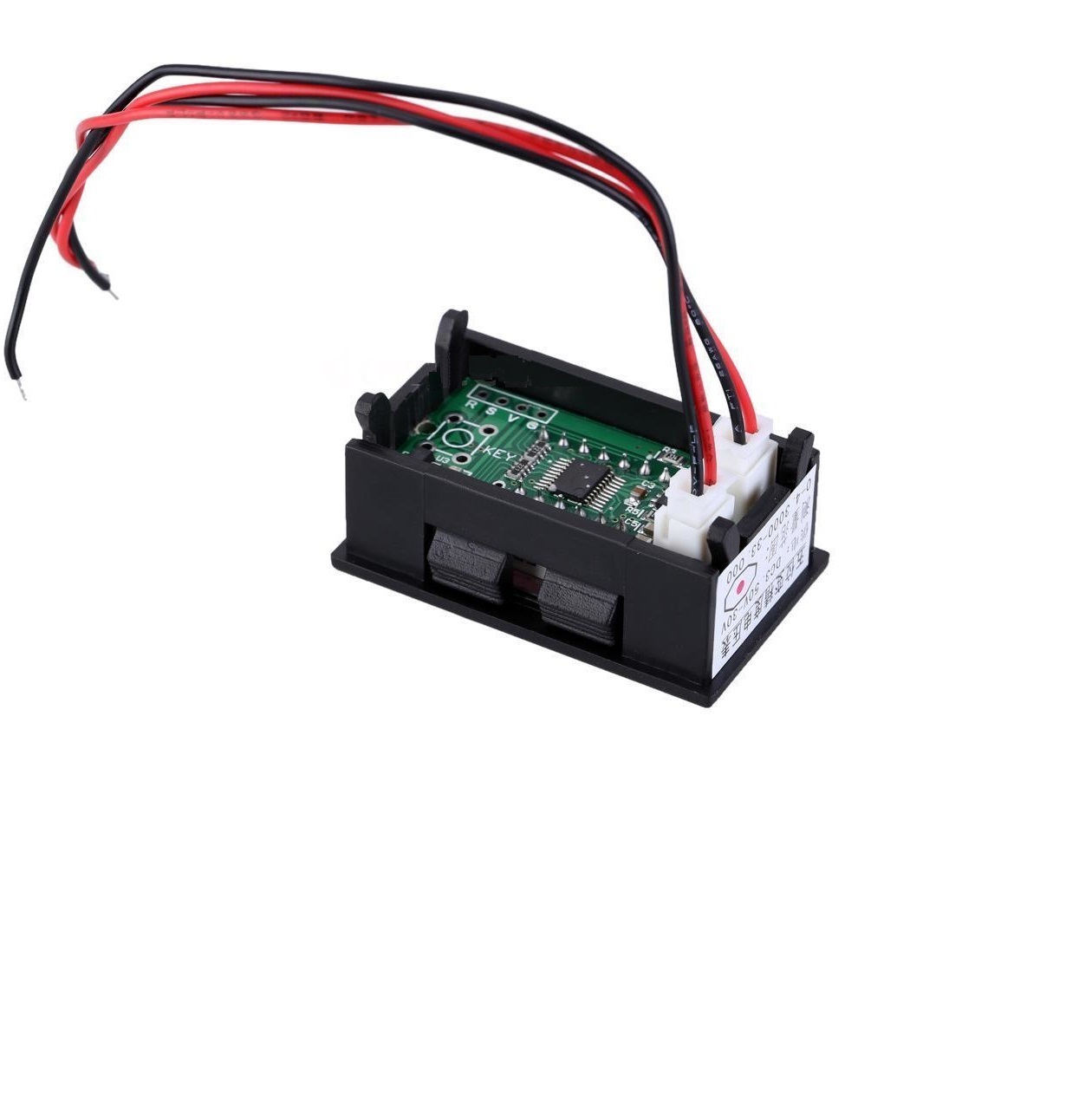 1PCS LED 5 Digit DC 0-4.3000-33.000V Digital Voltmeter Voltage Meter Car Panel