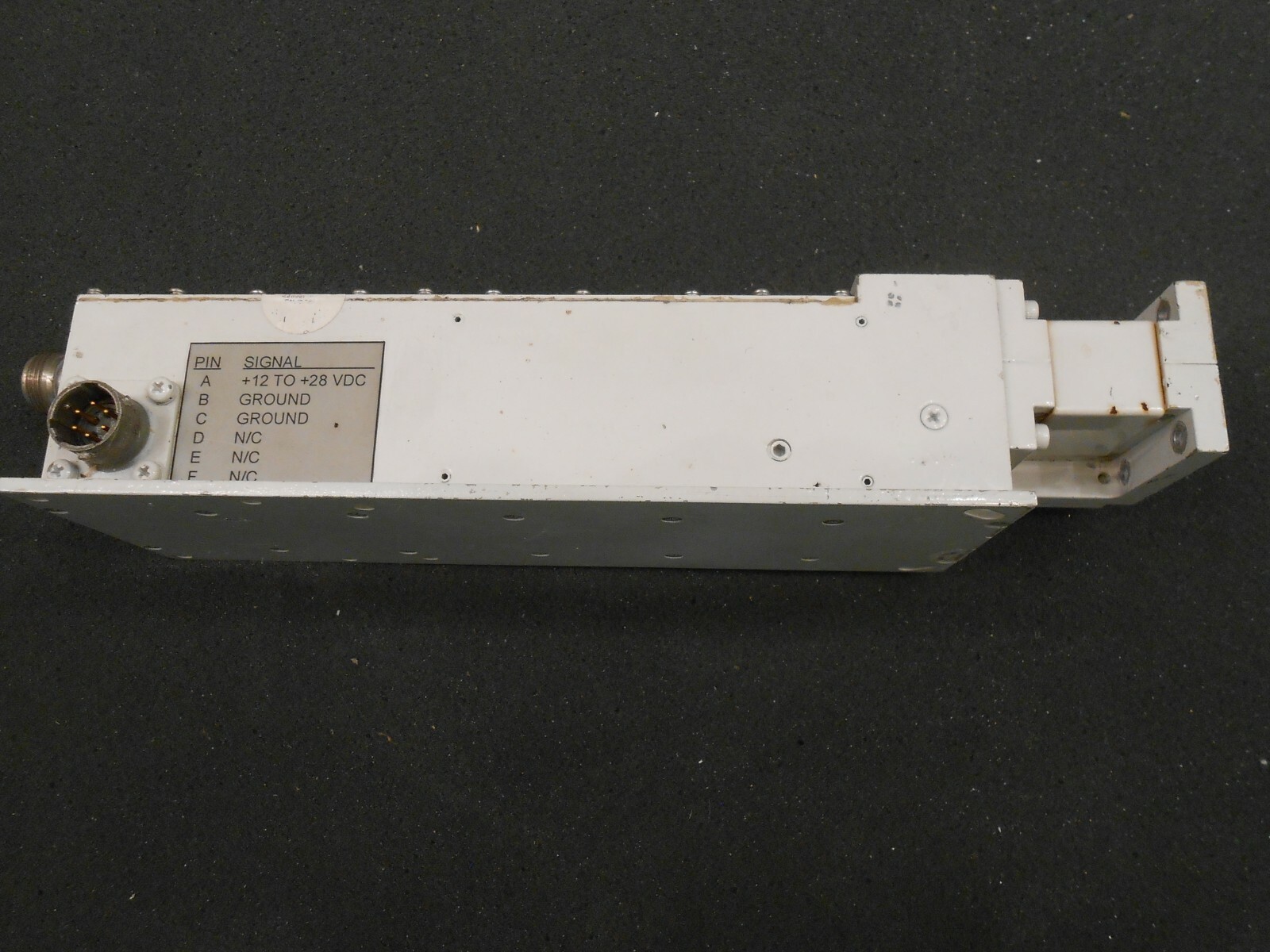 KU BAND LNA, LOCUS / KAMAN, MODEL RF-1230-75-50-F-N. P/N 17728-1. CAGE 50311.