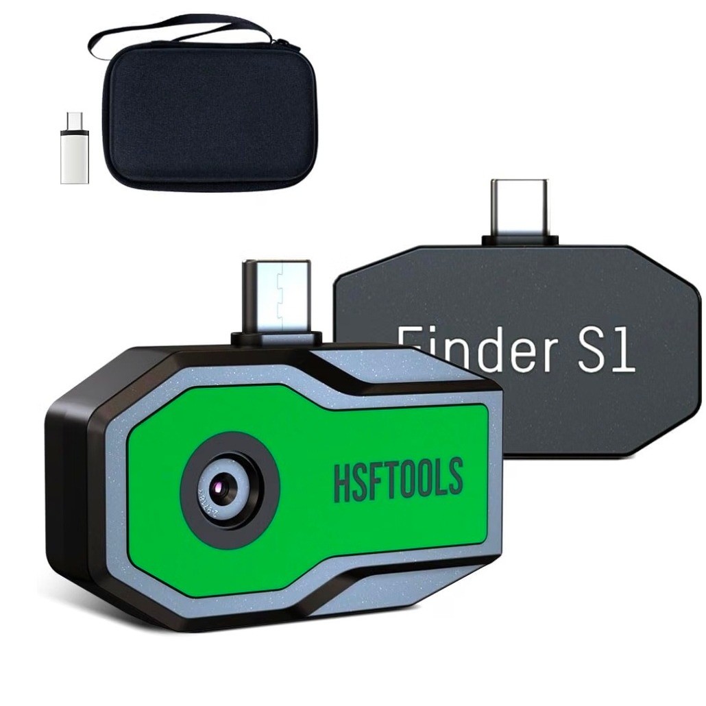 HSFTOOLS Finder S1 Thermal Imager Camera for Android USB Type-C 96×96 IR 25Hz