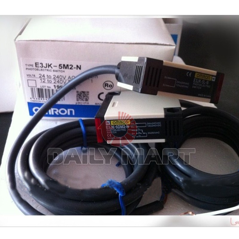 OMRON E3JK-5M2-N (E3JK5DM2-N & E3JK-5L-N) Photoelectric Switch New in Box NIB