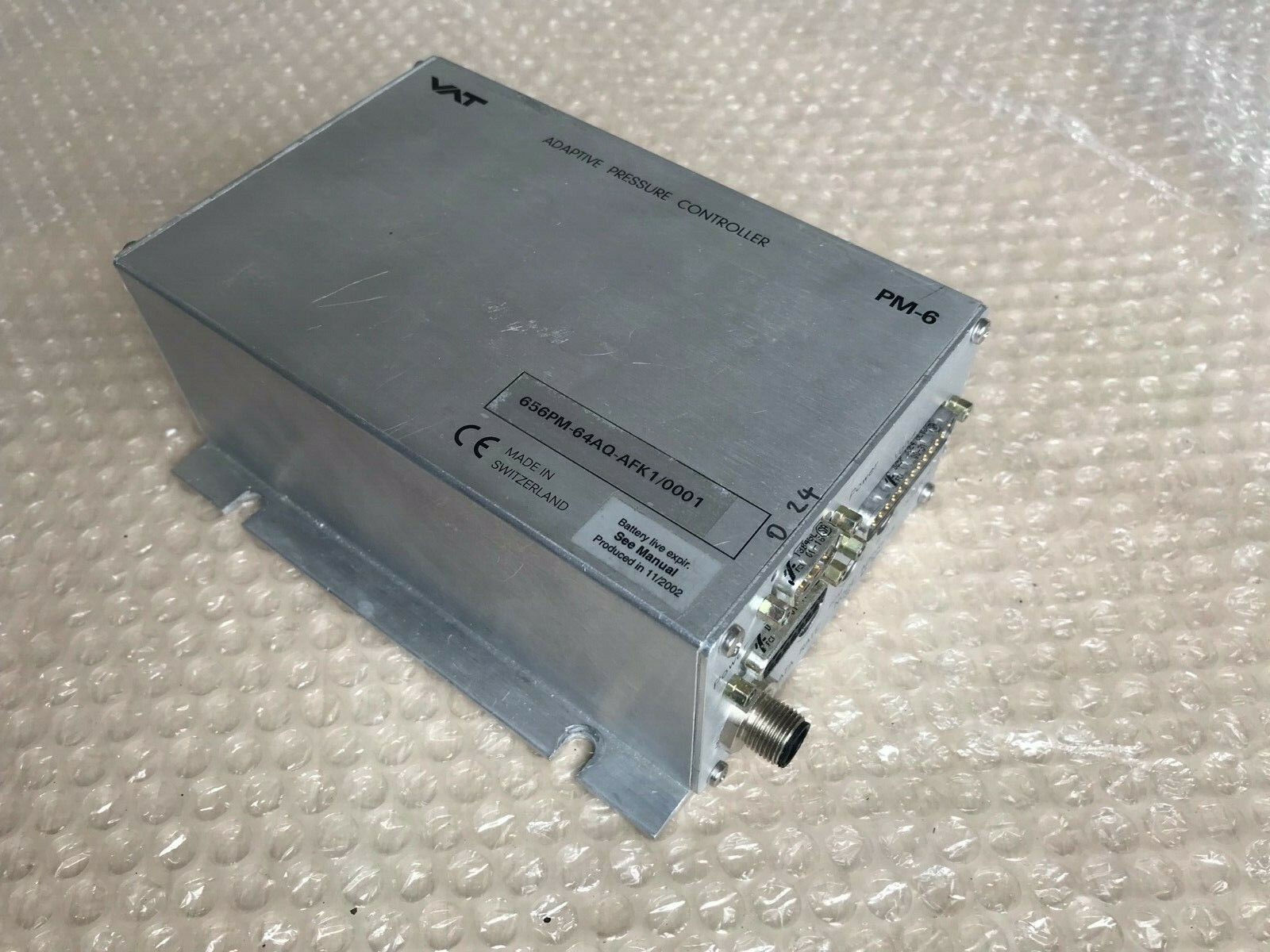 VAT PM-6 Adaptive Pressure Controller / 656PM-64AQ-AFK1/0001