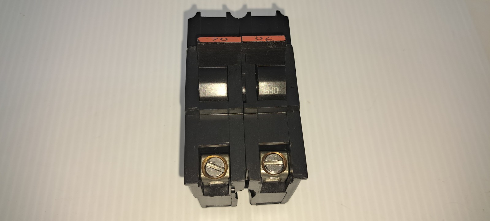 FPE FEDERAL PACIFIC NA270 2 Pole 70 Amp 120/240V NA Circuit Breaker RED Flaw