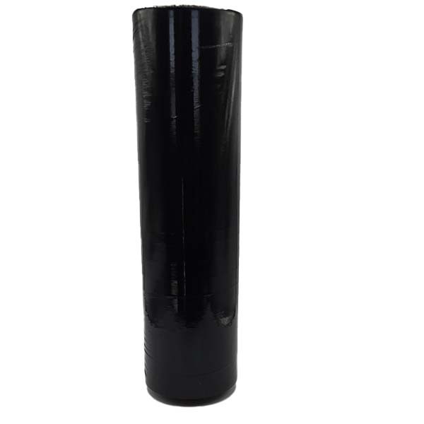 18” x 1500′ 80Ga 4 Rolls Pallet Wrap Stretch Film Hand Shrink Wrap 1200FT Black