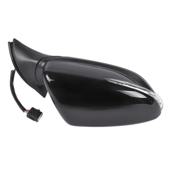 Passenger Right Side Black Power Heated Mirror with Signal Light Fit for Kia For