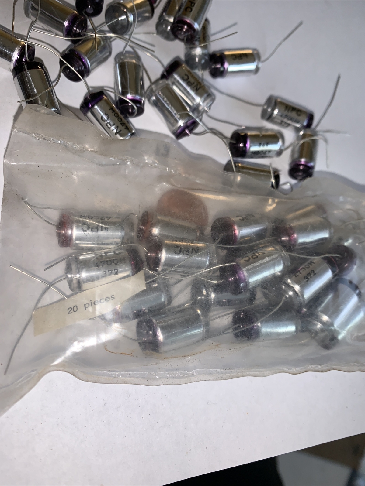 .0047 uF 500 volt Polystyrene Capacitor Brand New Pack Of 20