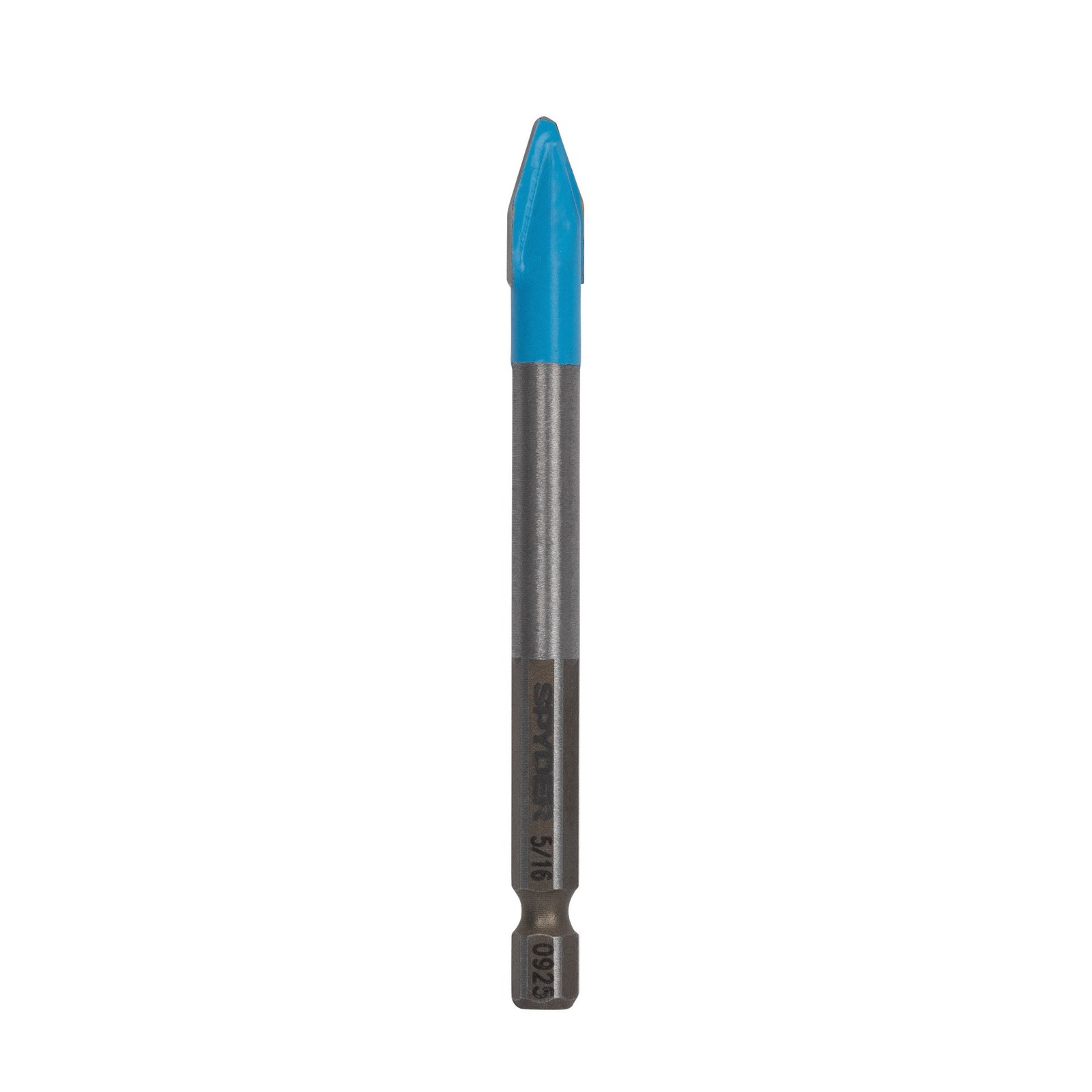 Spyder 5/16 in x 3.5 in Hex Shank Carbide-Tipped Glass and Tile Drill Bit 950075