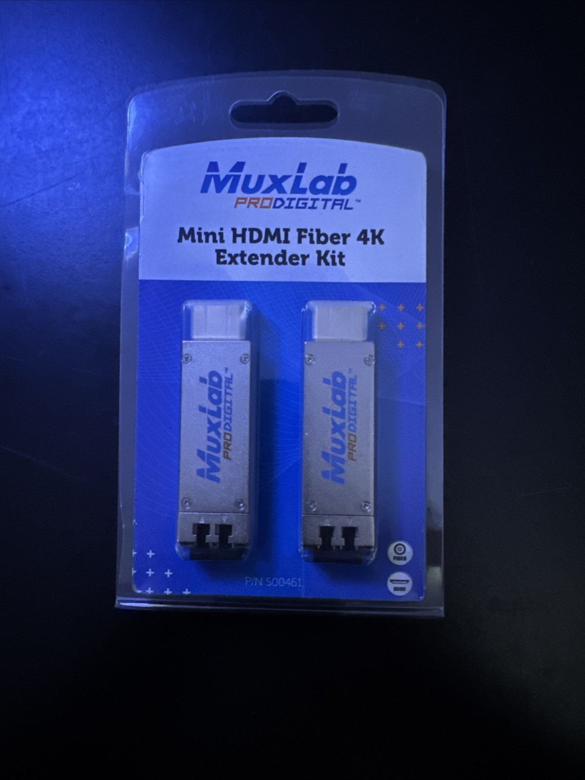 MUXLAB Mini HDMI Fiber 4K extender kit (NEW IN BOX)