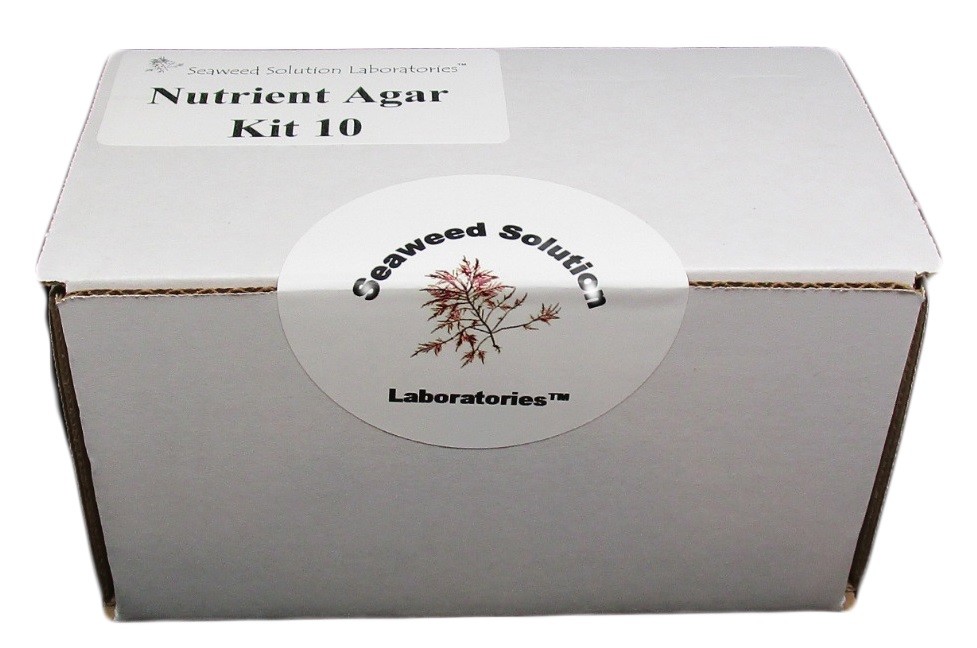 Nutrient Agar Kit- Yields 10, 100mm Petri Dishes – FREE SHIPPING!!!