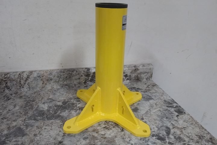 Oz Lifting Products OZPED2 3.05 In Mast Diameter 1000 Lb Cap Steel Mounting Base