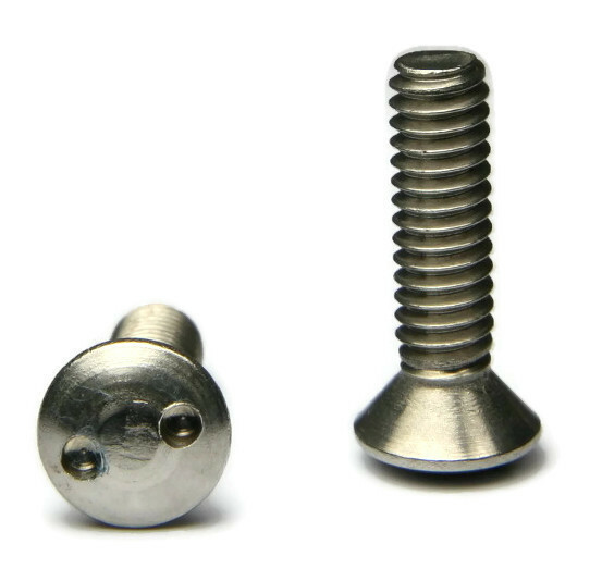 #10-24 | Stainless Steel Spanner Security Oval Head Machine Screw – Select Size