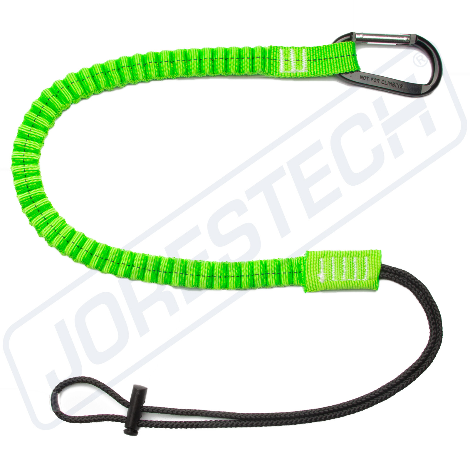 Tool Lanyard Shock Absorbing with Carabiner, 15lbs JORESTECH