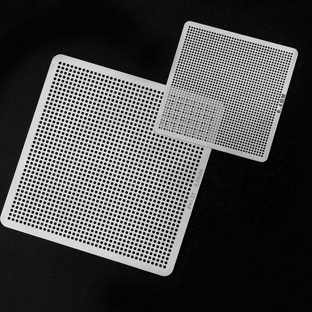 Universal Stencil Steel Mesh BGA Reballing Rework Station For Chip Repair Rework