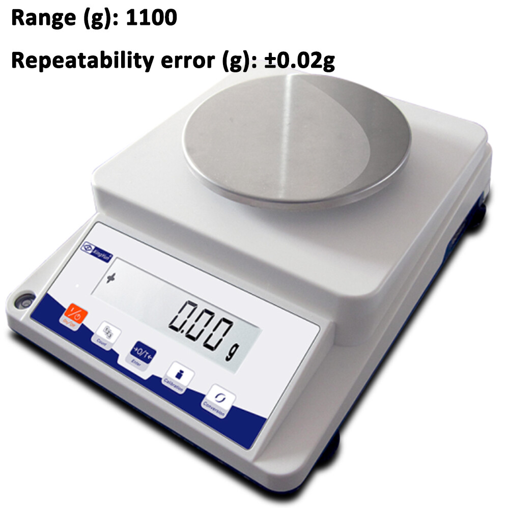 Precision Electronic Balance 0.01g Laboratory Balance Scale with Overload Alarm