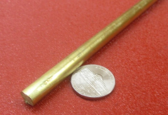 360 Brass Rod 5/16″ (.312″) Diameter x 24.0″ Length, 2 Pcs, 4 Ft