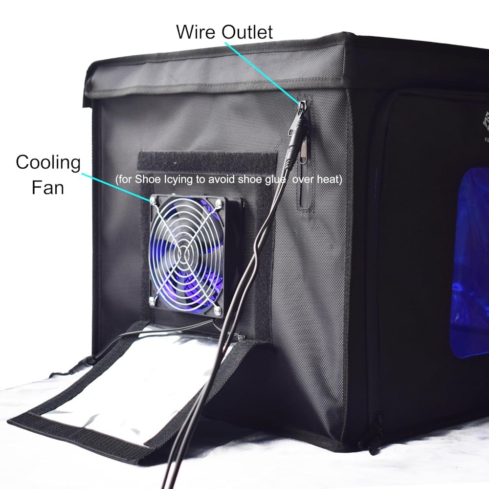 UV Light Curing Box Curing Enclosure 400(L)380(W)*400(H) mm Large Curing