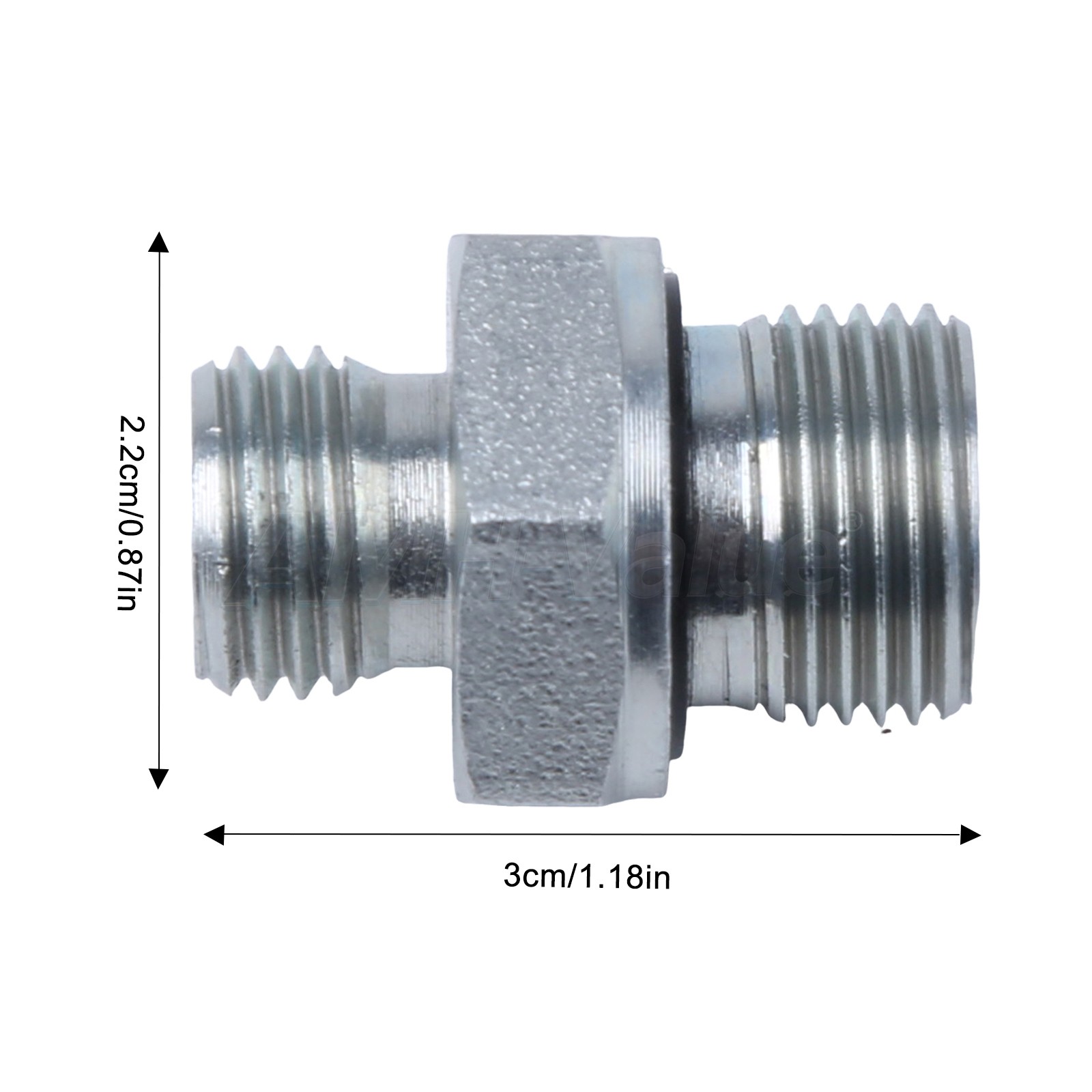 3/8 Bspp To M14 din Fitting With Seal Agt Miva Rippa Skid Chinese Mini excavator