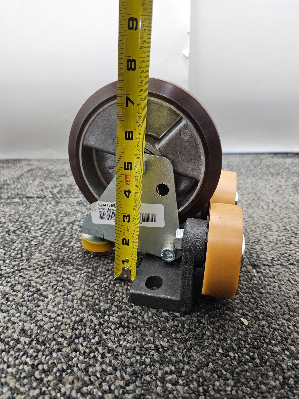 Schindler Roller Guide For Elevators 59347898 R3 CW Replacement