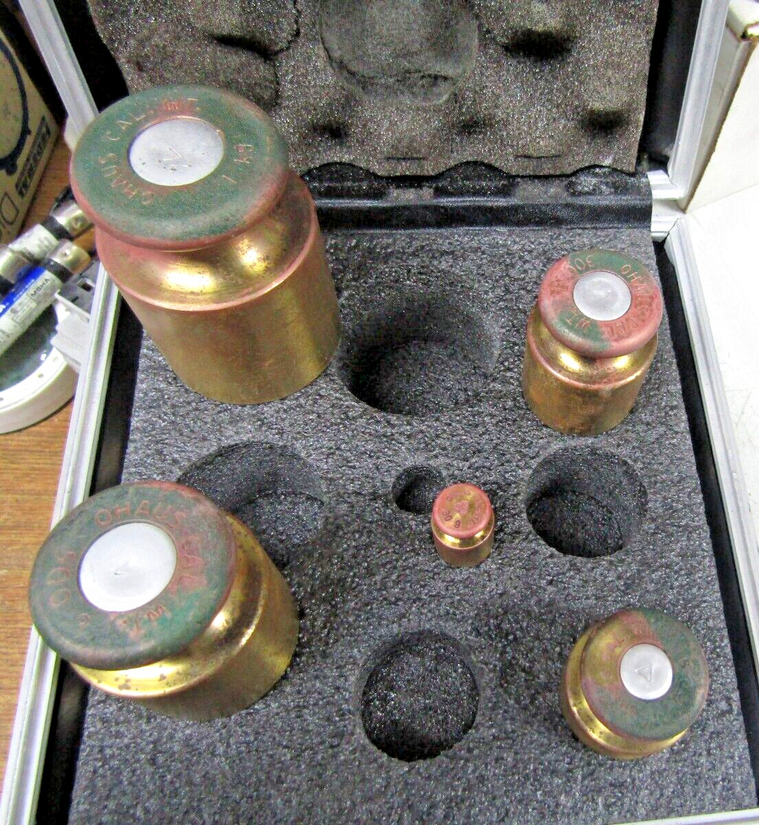 🔥 5) QHAUS ELECTRONIC BALANCE CALIBRATION WEIGHT SET 30 GRAM 150G 300G 500G 1KG