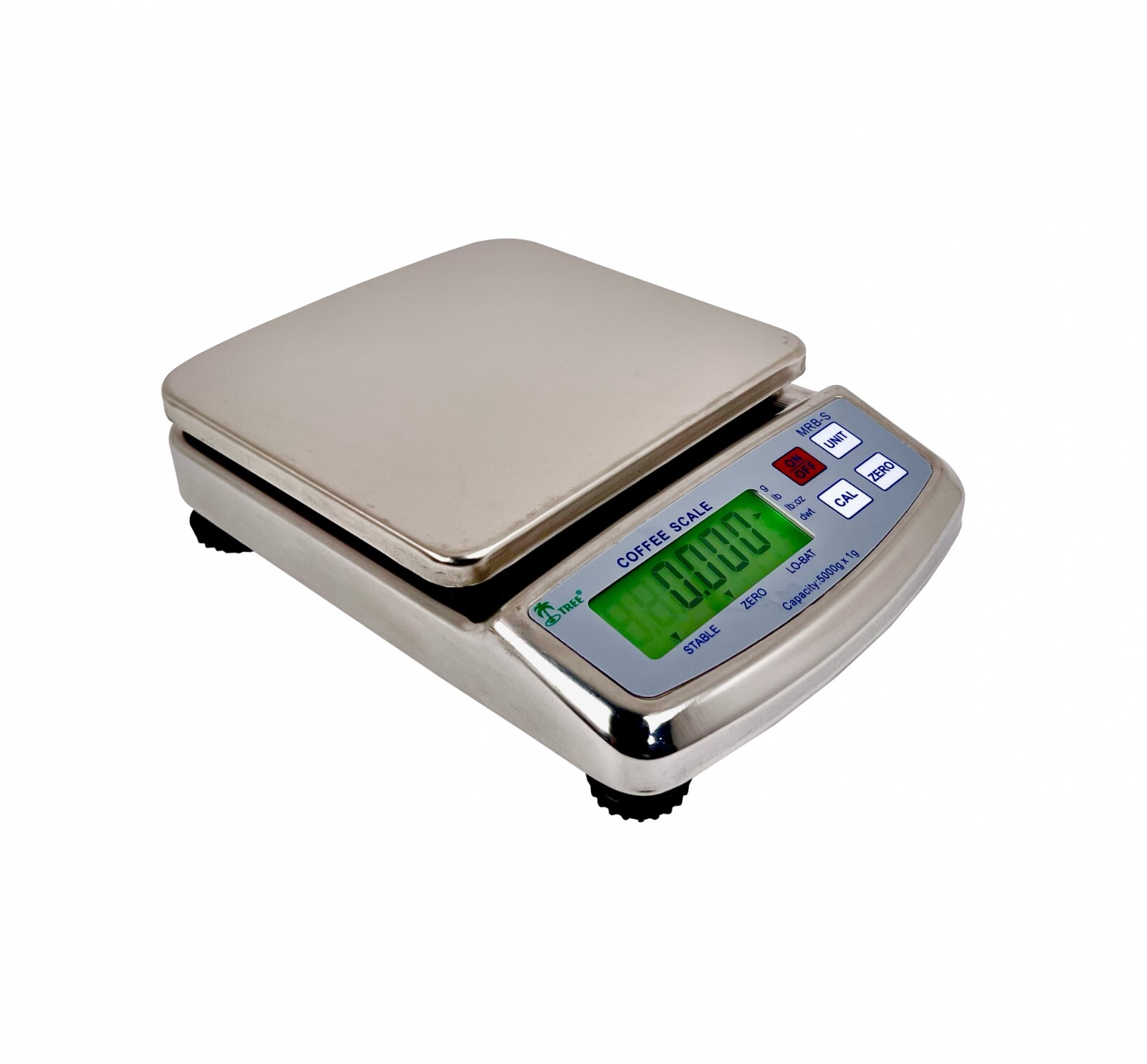 Tree MRB-S-512 Portable Stainless Bench Scale Balance 510g x 0.01 Gram w/ AC