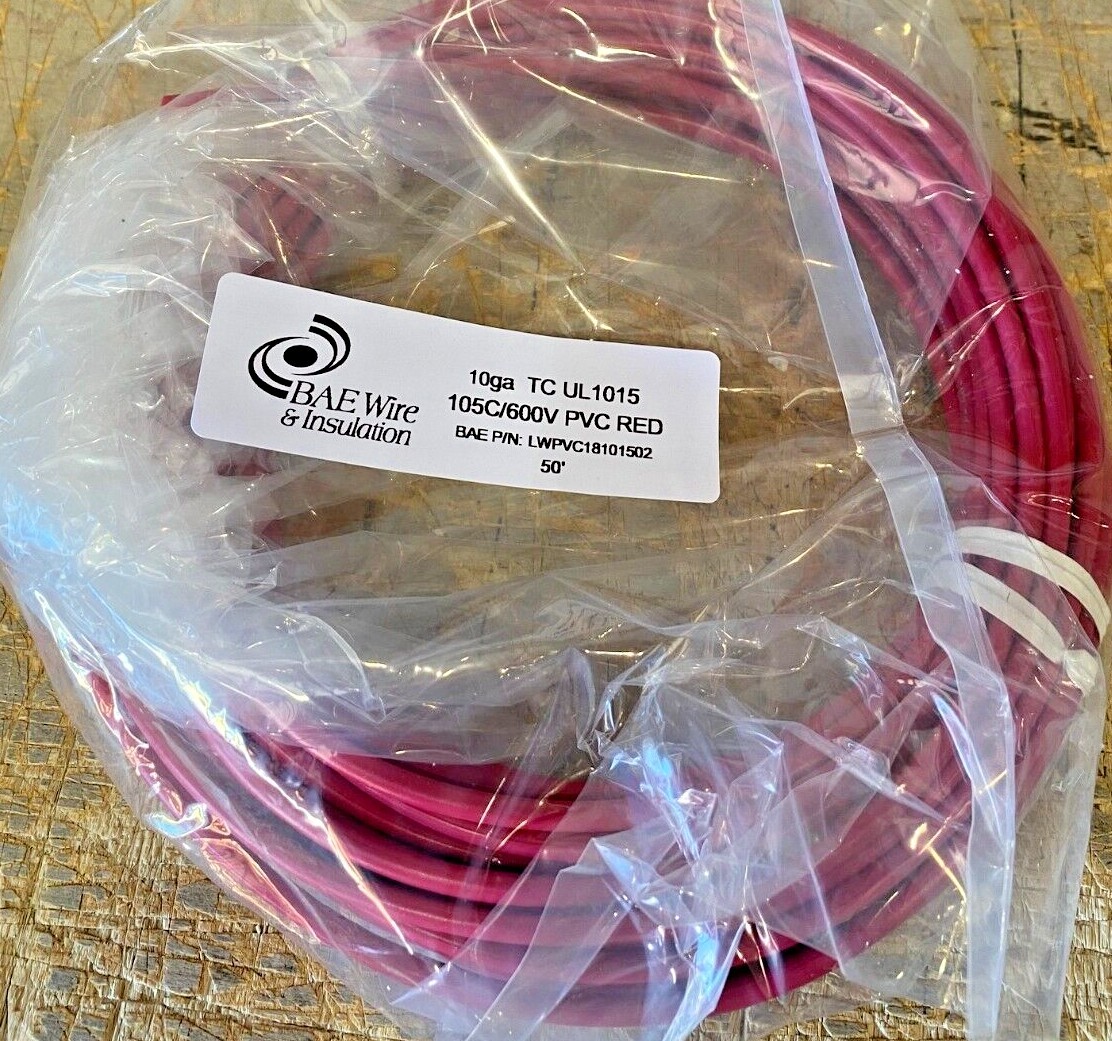 10 AWG HOOK UP WIRE (RED, GREEN, BLACK) , PVC (TC) 105/30