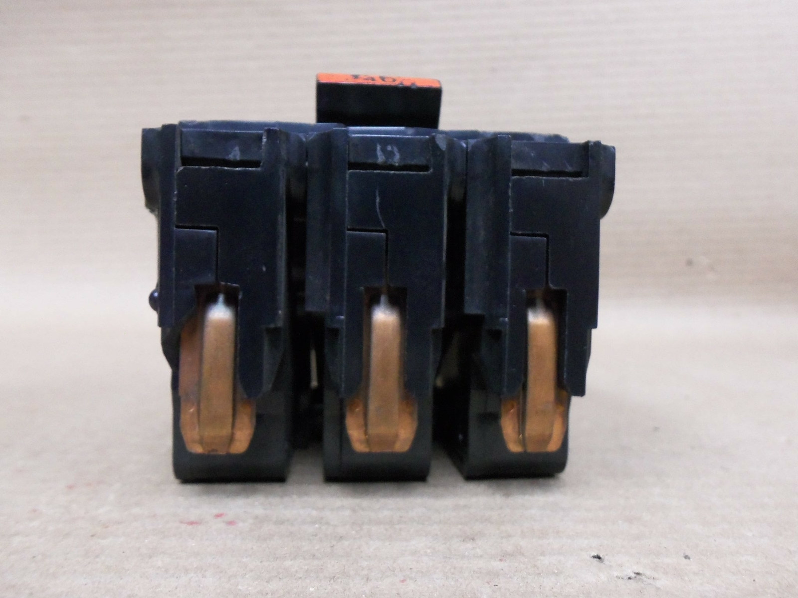 Federal Pacific NA NA340 3 Pole 40 Amps Circuit Breaker FLAWED
