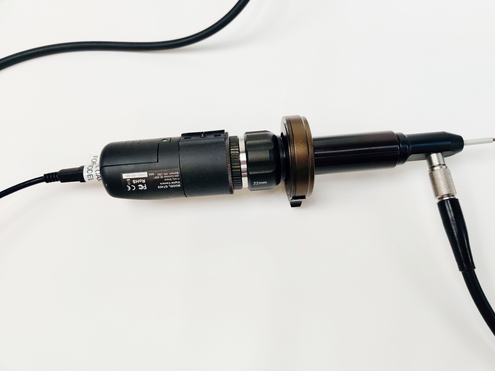 Clarus Inspection Scope 1.9mm x 35cm w Firefly GT405 compare Olympus IPLEX