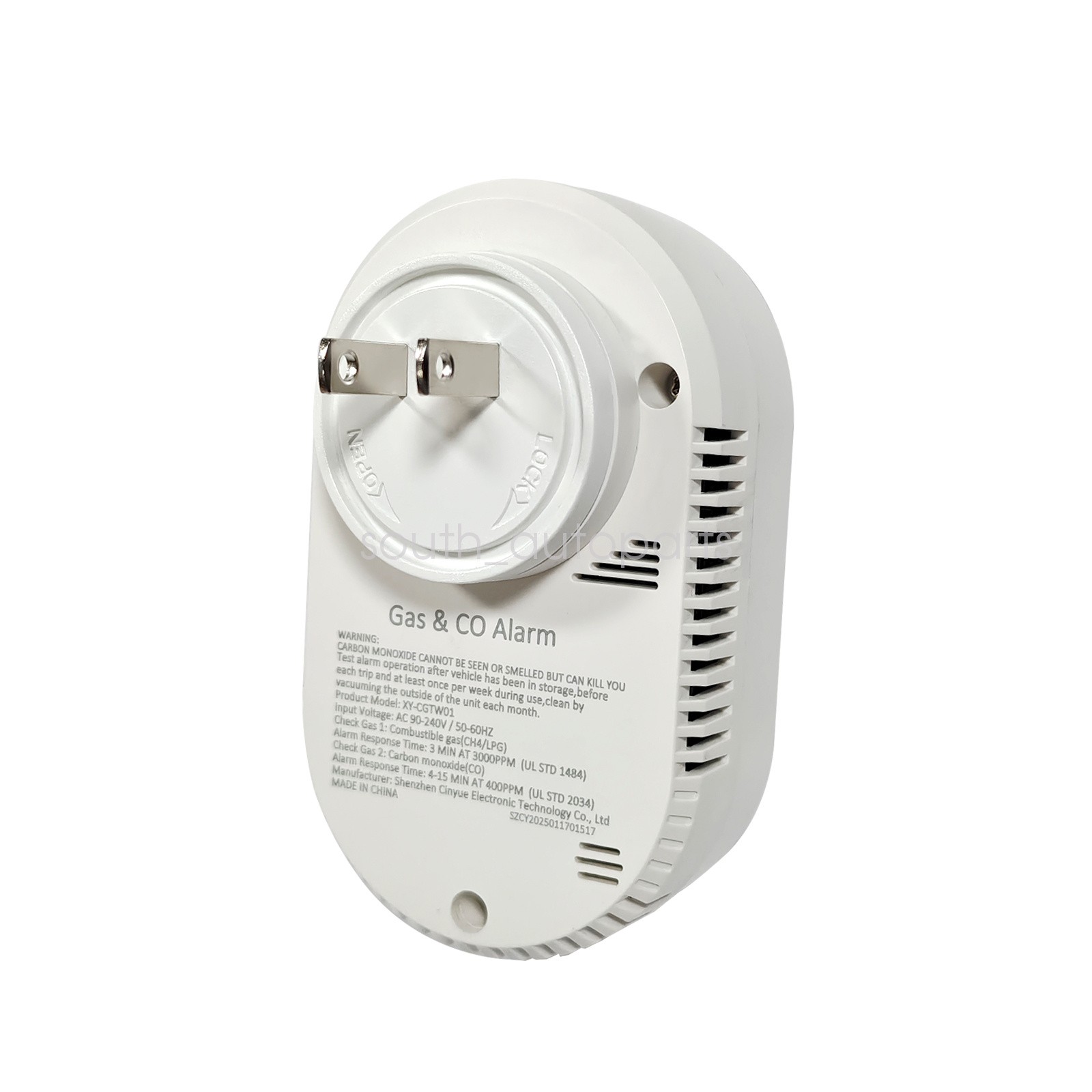 Digital Gas Leak Detector Alarm Sensor Propane Butane Methane Natural Catch US
