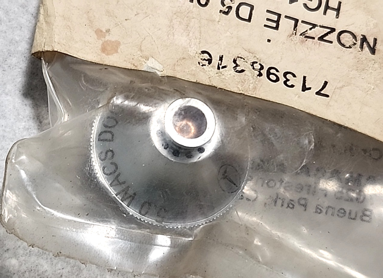 Amada 71398316 5.0mm Laser Cutting Double Nozzle HG10.767