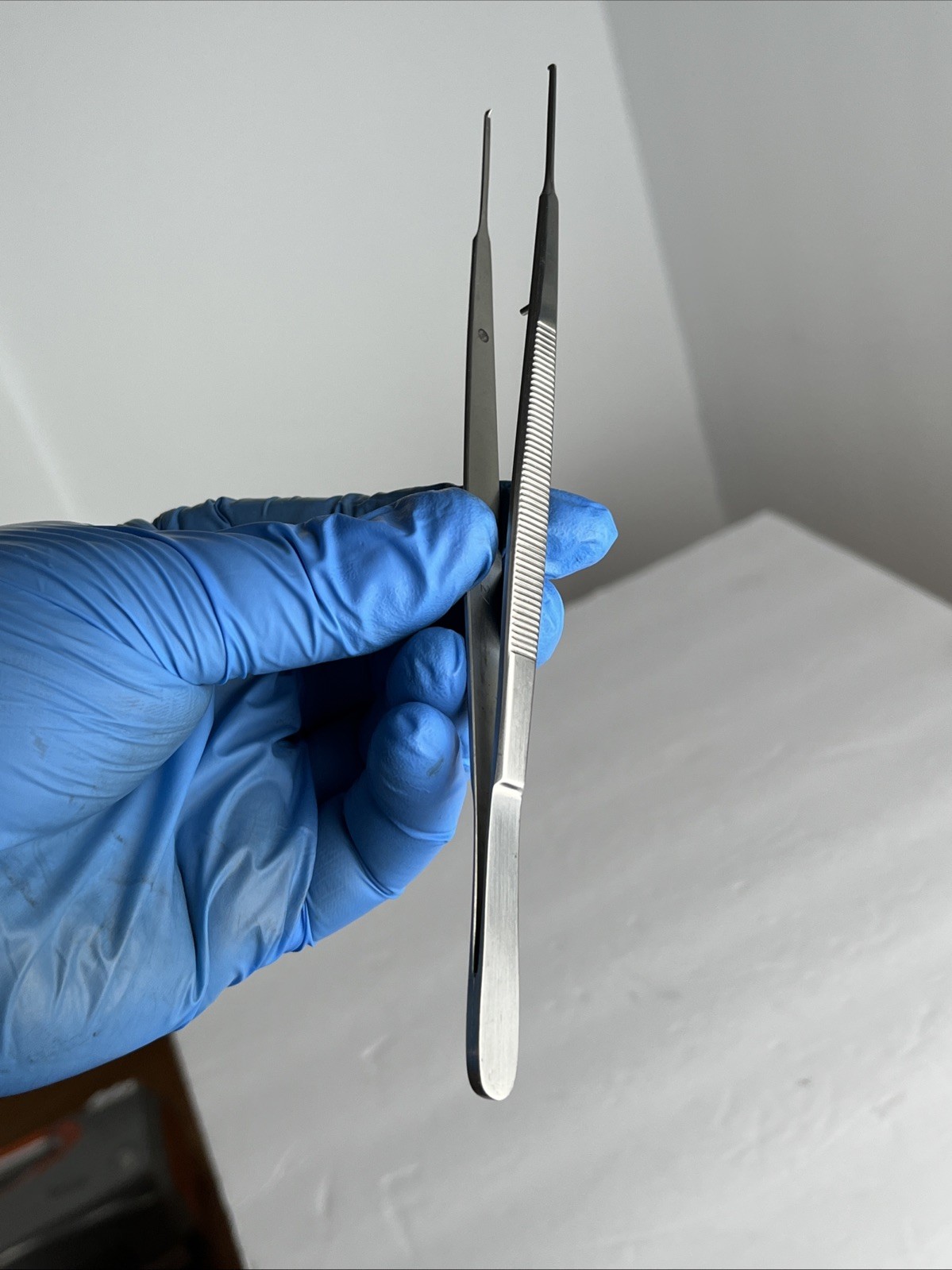 Miltex 6-182 Forceps Made in Germany Tweezers Long Works Great Quality Tool